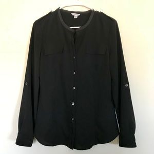 Calvin Klein Women’s Black Shirt/Blouse size M